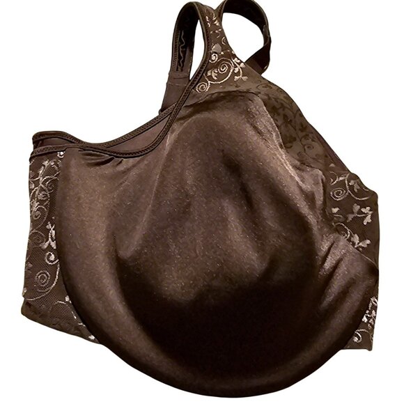 Bali Women's 42DDD Brown Underwire Bra With Lace Detail - Picture 8 of 8